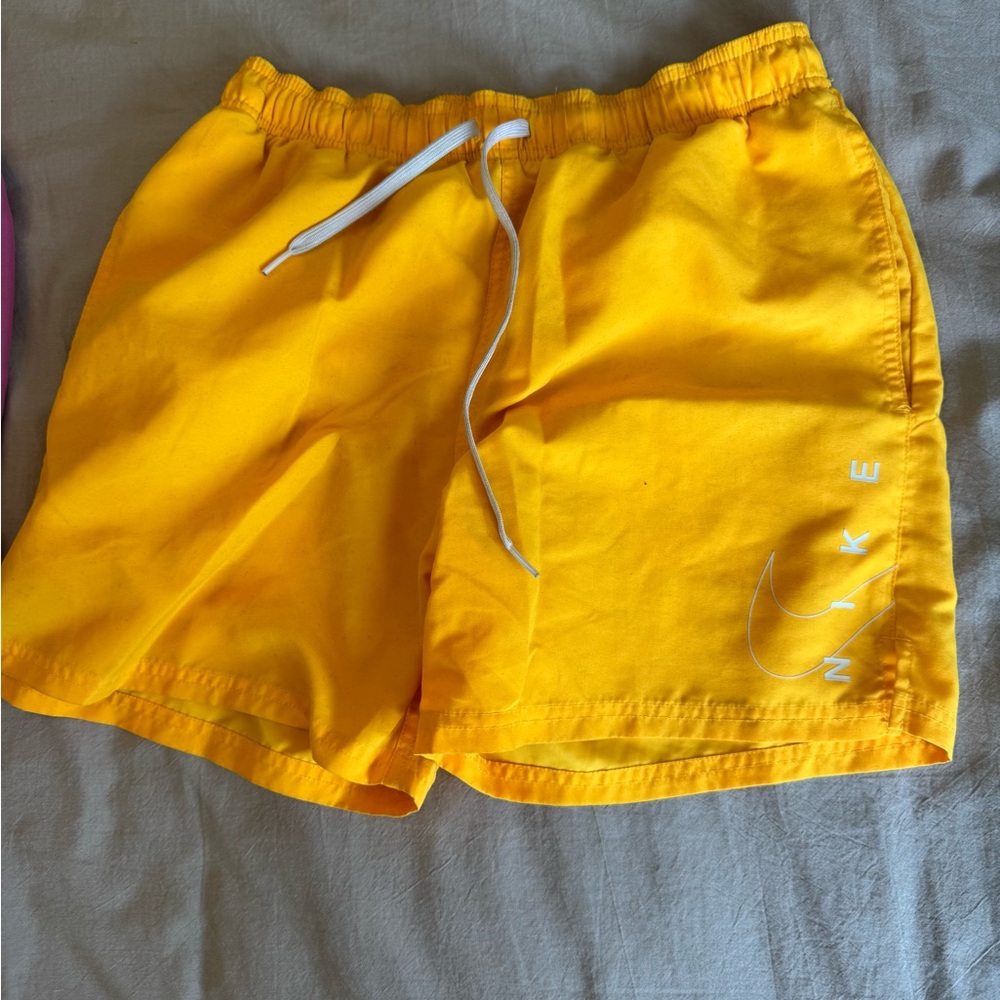 Nike Vibrant Pink and Yellow bathing suits - Picture 2 of 4